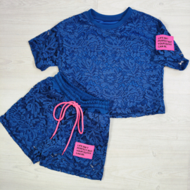 Laced Up Perfect Set - blauw