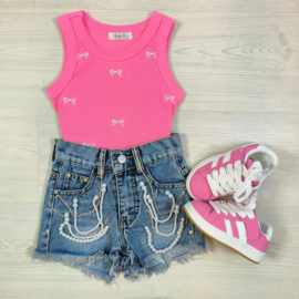 Your colored ribbon tanktop