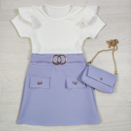 Sweet Chic Girls dress - paars
