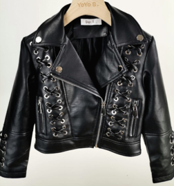 Your laced leather jacket