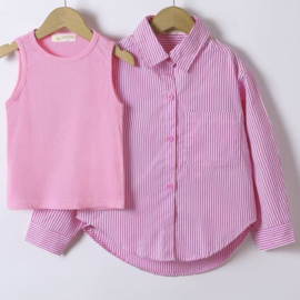 Like me top & blouse - roze