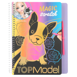 TOPModel magic scratch boek - Hond