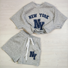 NYC Summer Lounge Set - grijs