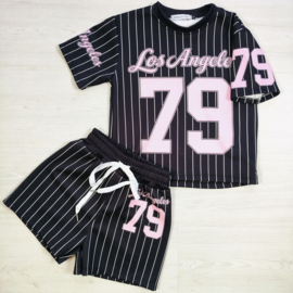 LA 79 Summer Girls Set - zwart