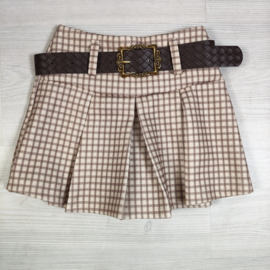 Preppy Chic Skort - beige