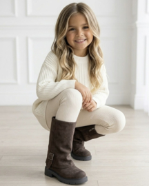 Country style boots - bruin