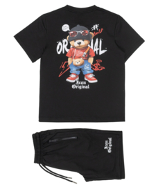 Icon rebel bear set - zwart