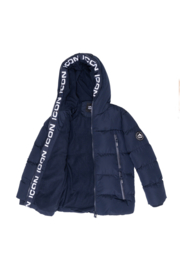 ICON Urban Zip Puffer Jacket - Navy (verzenddatum 16 okt)