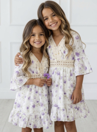 Blossom Flower Dress - paars