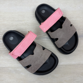 Awesome sandals - groen / roze