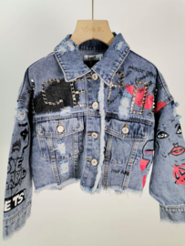 Your studded denim jacket