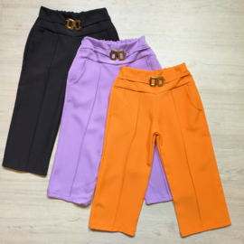 Spring belted pantalon