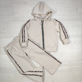 Leopard Track Set - beige
