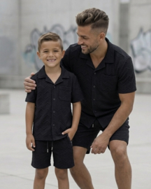 Zigzag twinning set - zwart