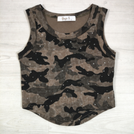 Your Sparkle Camo Tank Top