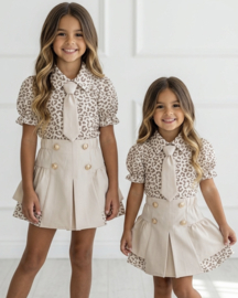 Leopard Princess Set - beige