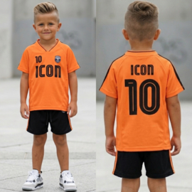 Icon number 10 set - oranje