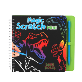 Dino World mini Scratch book