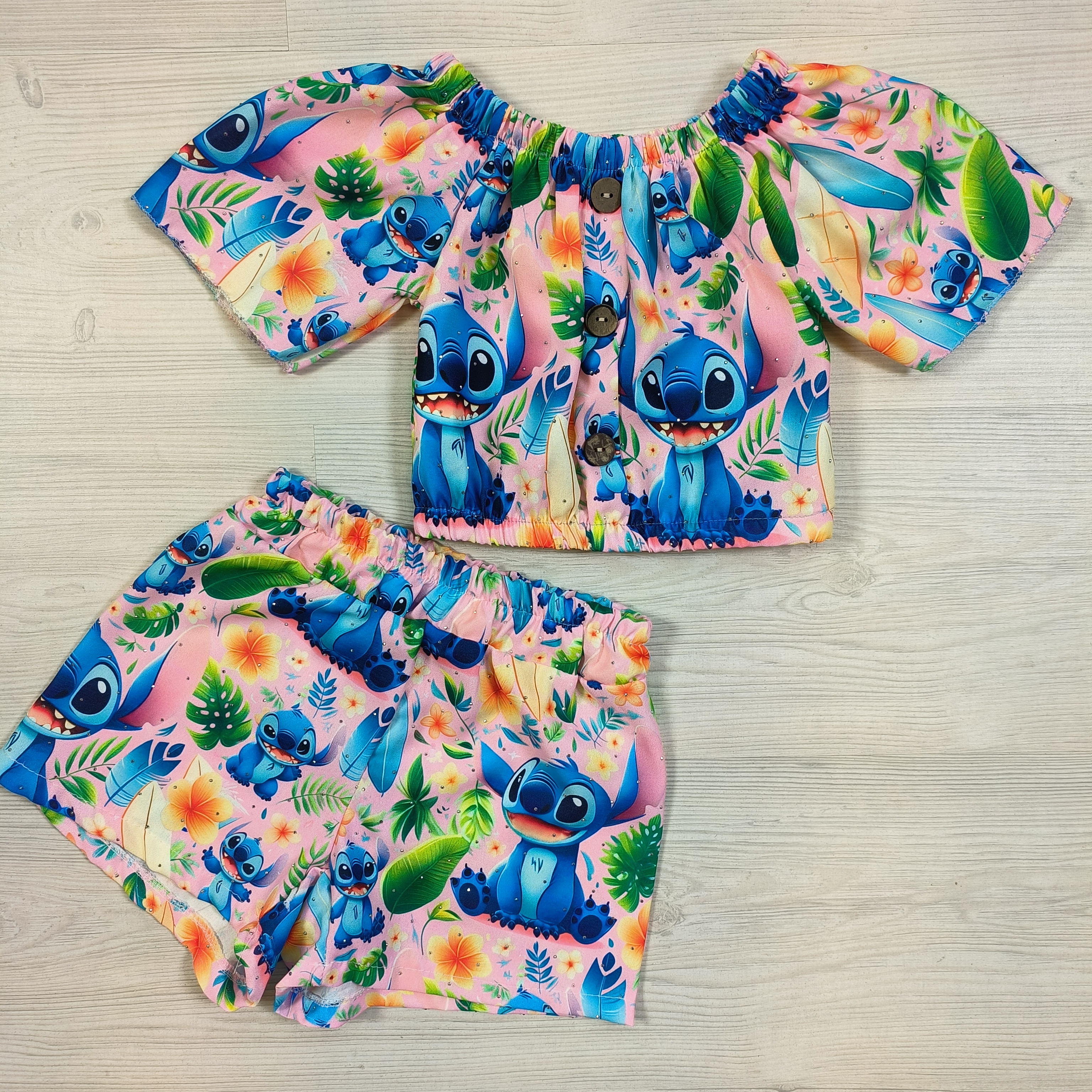 Stitch aloha set