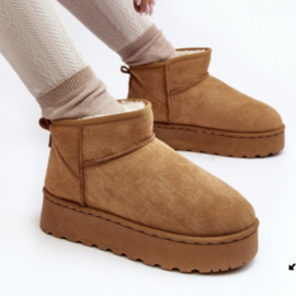 Mini winter boots - camel (Twinning)