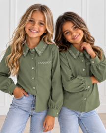 Sweetheart Blouse - groen