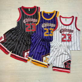 Chicago striped basketball set