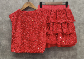 Glitters and layers set - rood