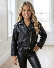 Mini Rebel Biker Jacket - zwart