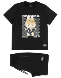 Icon monster set - zwart