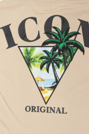 Icon island tee - beige