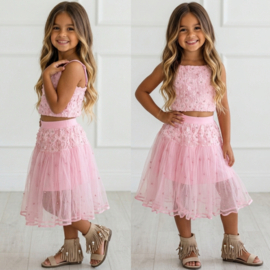 Your Lace Dream Outfit - roze
