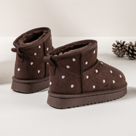 Sweetheart winter boots - bruin (verzenddatum 25 sep)