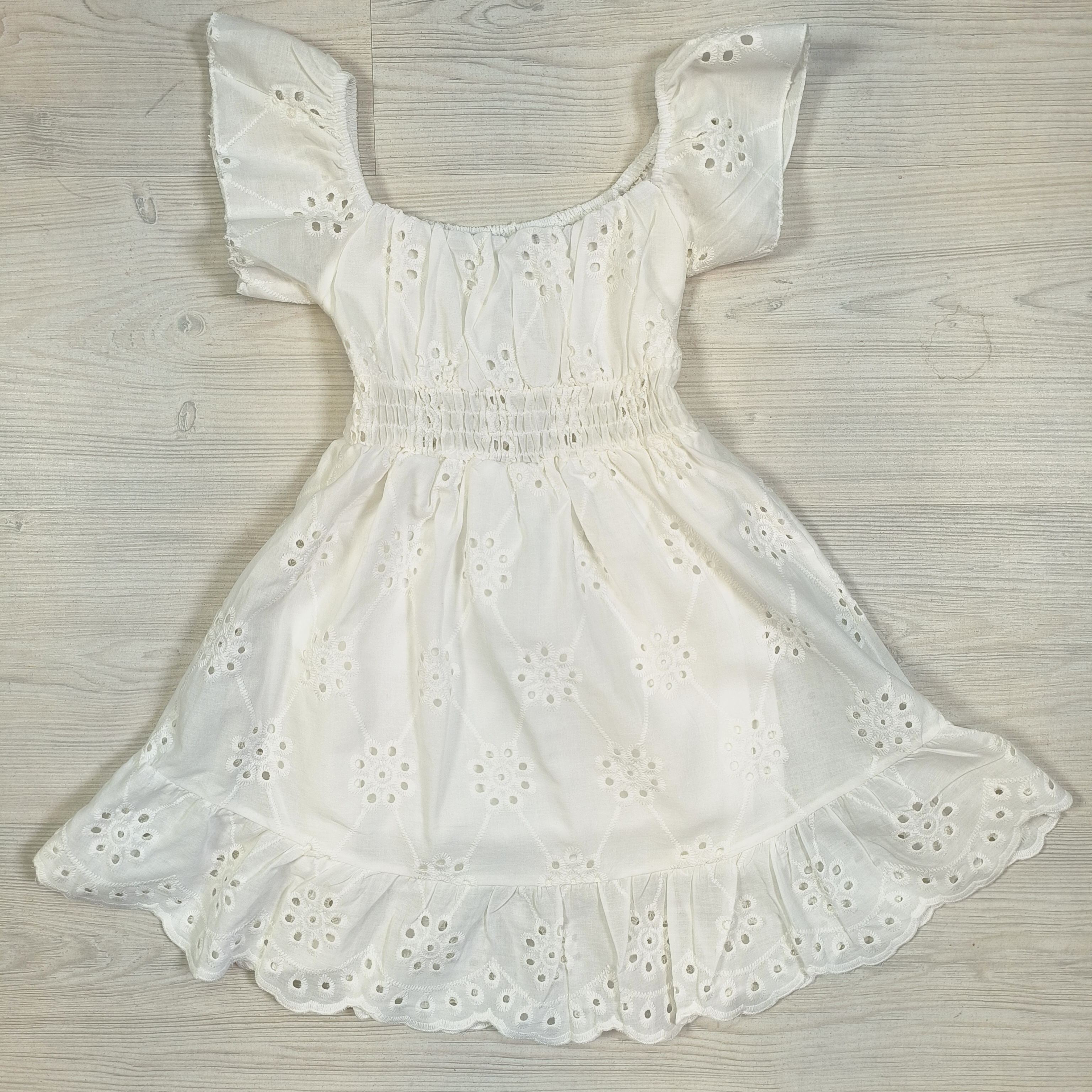 Fresh white dress