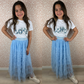 In love with tule set - blauw