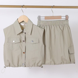 Skirt & Tough set - groen