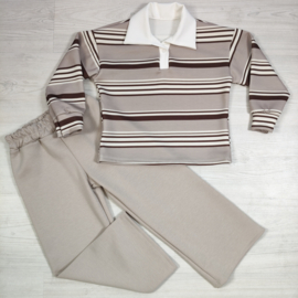 Classic Stripe Polo Set