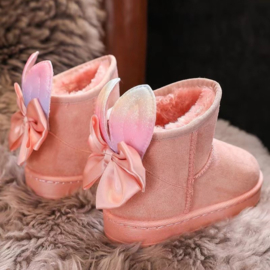 Cute bunny boots - Pink