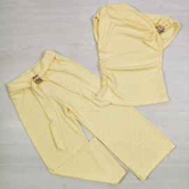 Girls Glam Sparkle Set - geel