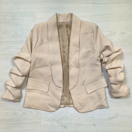 About the sleeves blazer - beige