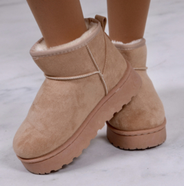 Mini winter boots - beige