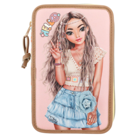 TOPModel 3-vaks etui HIPPIE HEART