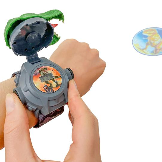 Dino World horloge met projector