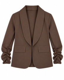 Classy Girl Blazer - bruin (verzenddatum 19 okt)
