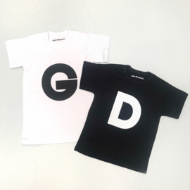 My letter tee Shortsleeves (gepersonaliseerd)