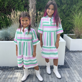Lila & Green aztec dress