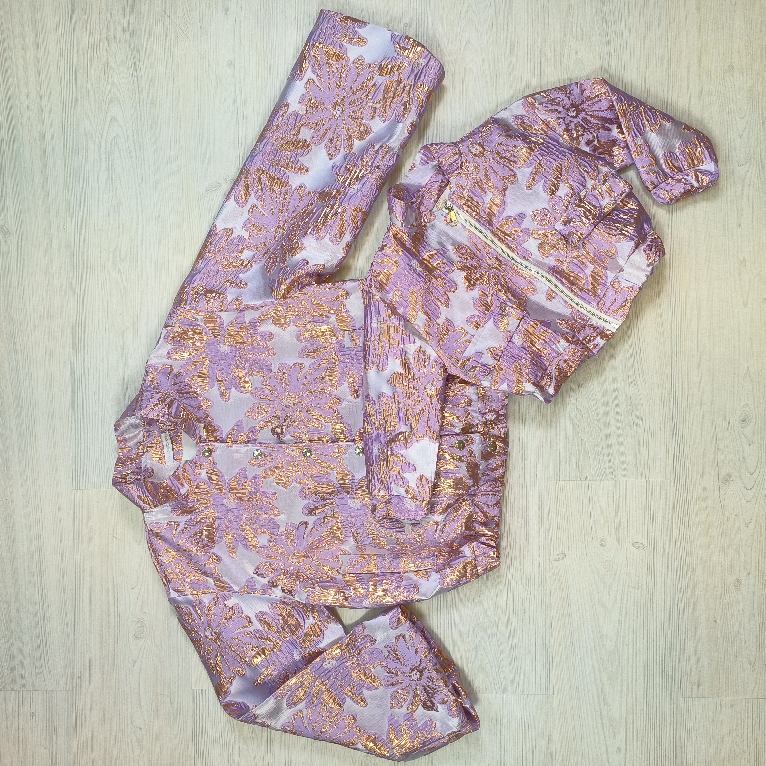 Musthave flower jacket - TWINNING - paars
