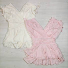 Your Romantic Ruffle Lace Dress