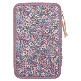 Miss Melody 3-vaks etui FLOWERFIELD