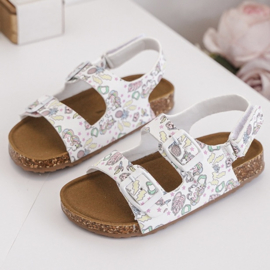 Unicorn sandals (met klittenband)