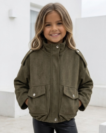 Urban Suède Jacket - Legergroen